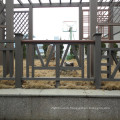 High Impact-Resistant Removable WPC Fence with 100% Recycled 120*70